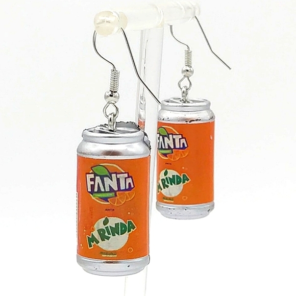 Queen's Qloset Jewelry - 💘 Fanta Can Earrings 💘